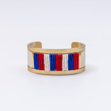 Load image into Gallery viewer, Medium patriotic band in bracelet
