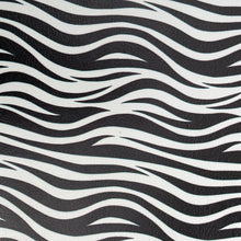Load image into Gallery viewer, White Tiger Stripe Leather Swatch - Hyde Forty-Seven
