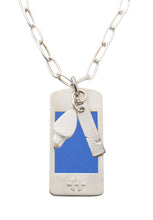 Load image into Gallery viewer, OGP Silver Necklace with Pearl
