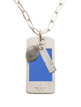 Load image into Gallery viewer, OGP Silver Necklace with Labradorite
