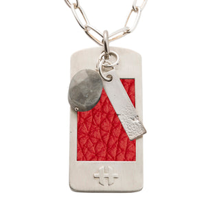 Poppy Leather - Hyde Forty-Seven - necklace